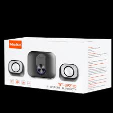 Parlante Escritorio Meetion MT-SP2110 2.1 Negro – imagen 2