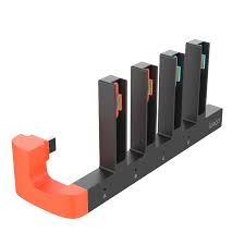 Base Cargador Magnetico 4 en 1 Ipega Pg-sw2185 Para Controles Ns 2 Negro – imagen 2