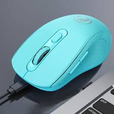 Mouse Inalambrico Imice W718 1600 Dpi Celeste – imagen 3