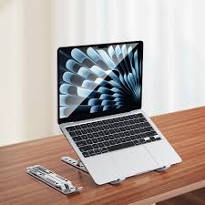 Soporte Stand Notebook Antideslizante Yesido Lp07 Gris – imagen 4
