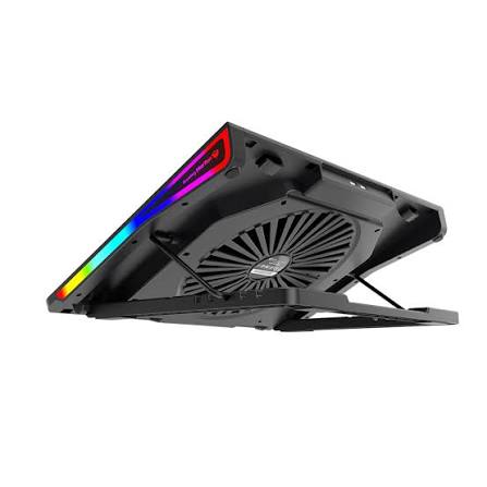 Base Enfriadora Gamer Meetion MT-CP5050 para Notebook hasta 17" RGB Negra - vista 3