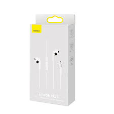 Audífonos Con Cable 3.5mm Encok H17 Baseus Blanco – imagen 2