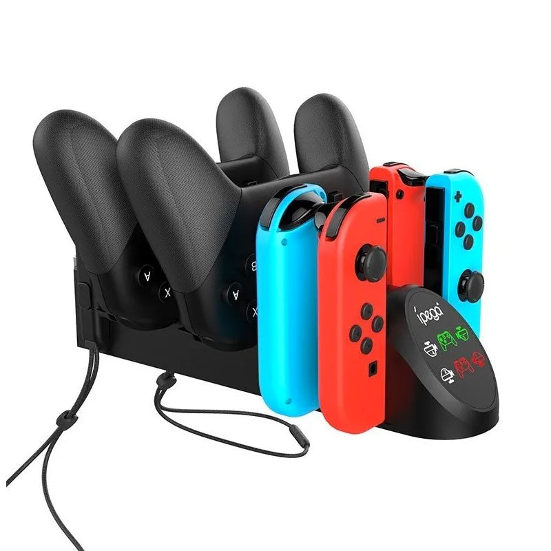 Cargador Controles Dual Ipega PG-9187 Nintendo Switch