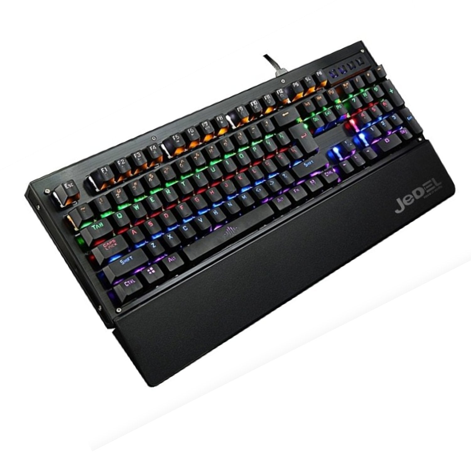 Teclado Game Mecanico Jedel Kl-88 Switch Blue Rgb Negro – imagen 2