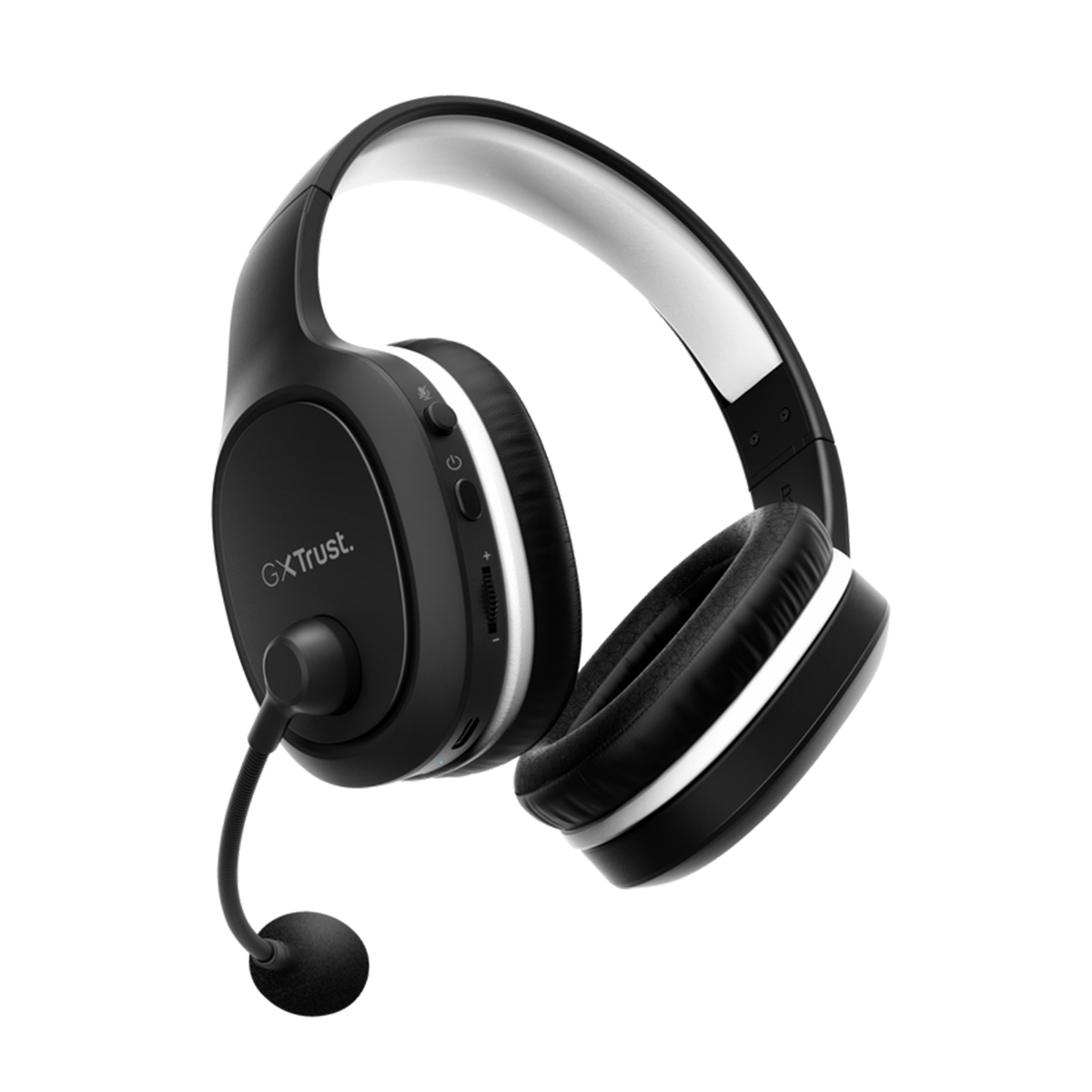 Audífonos Gamer Inalambricos Trust Gxt 391 Thian Pc Ps4 Ps5 Negro