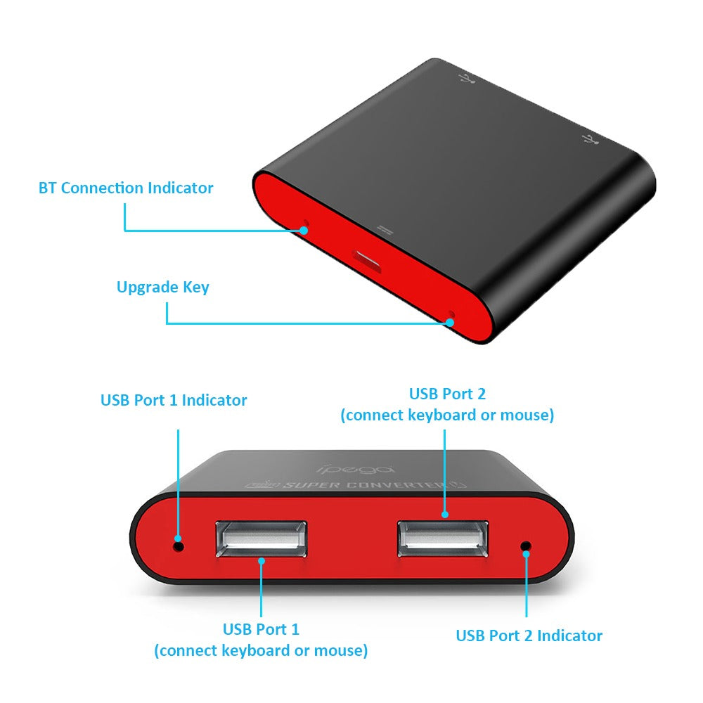 Adaptador Bluetooth Ipega Pg-9116 Smartphone y Tablet Negro – imagen 3