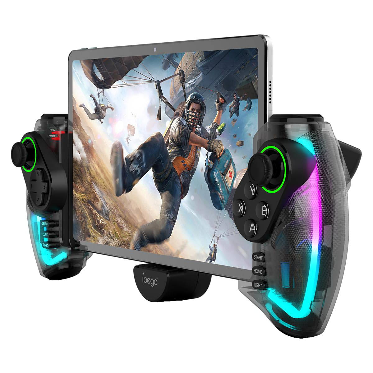 Control Joystick Bluetooth Ipega PG-9777S Rgb Switch Pc Android Negro