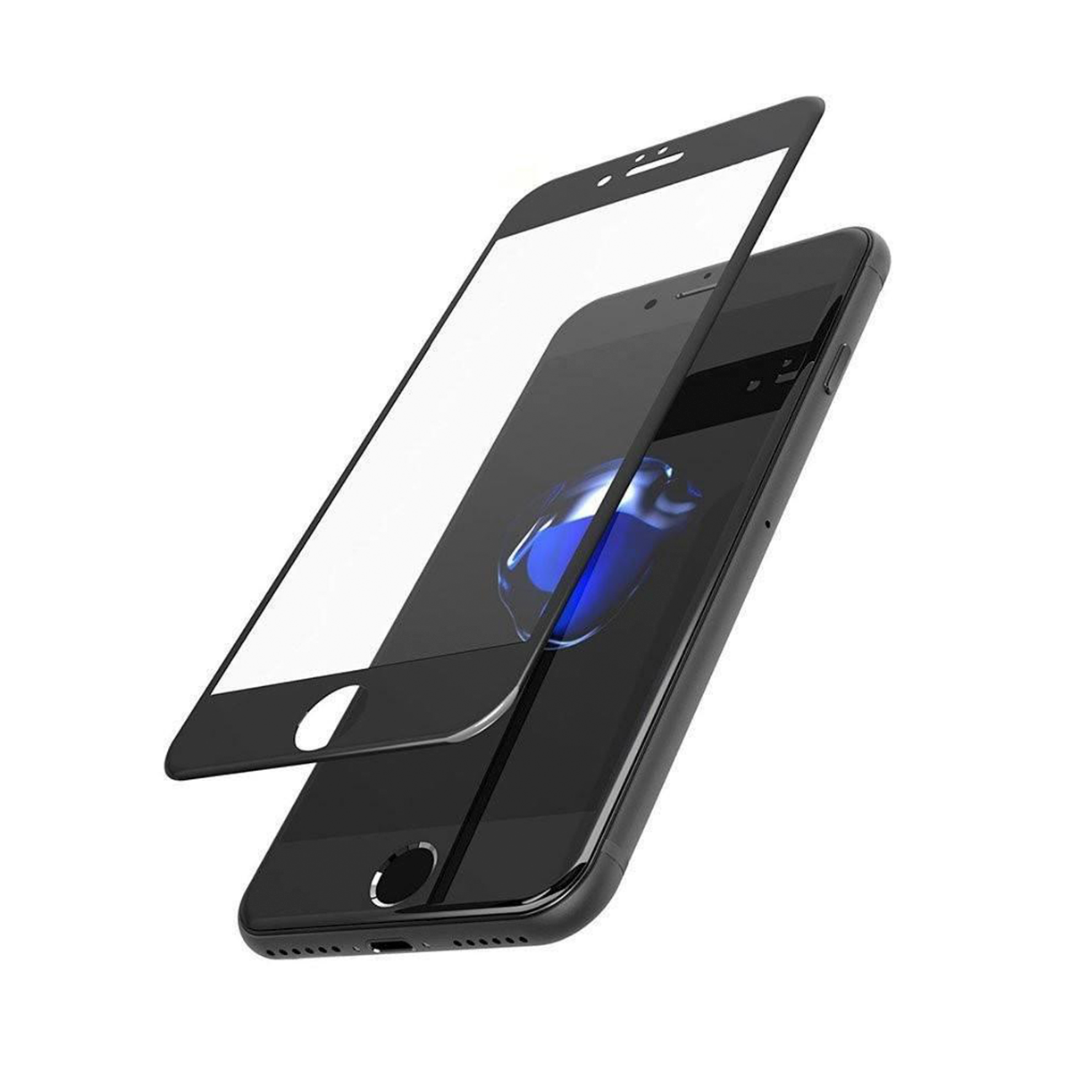 Iphone 7 8 Se 2020 Vidrio Templado 3D Full Pegamento