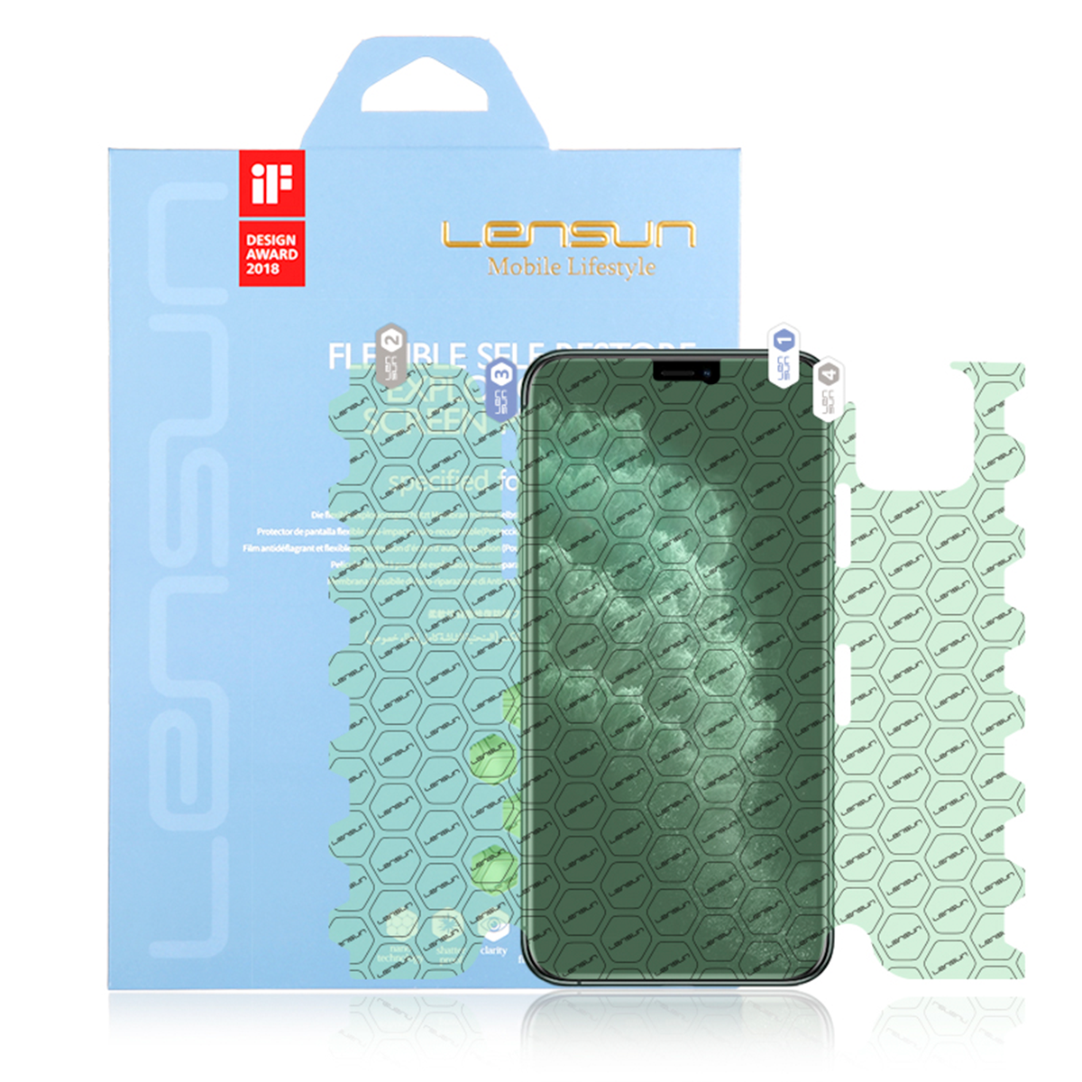 Apple Iphone 11 Pro Lamina Nanotech Lensun 360