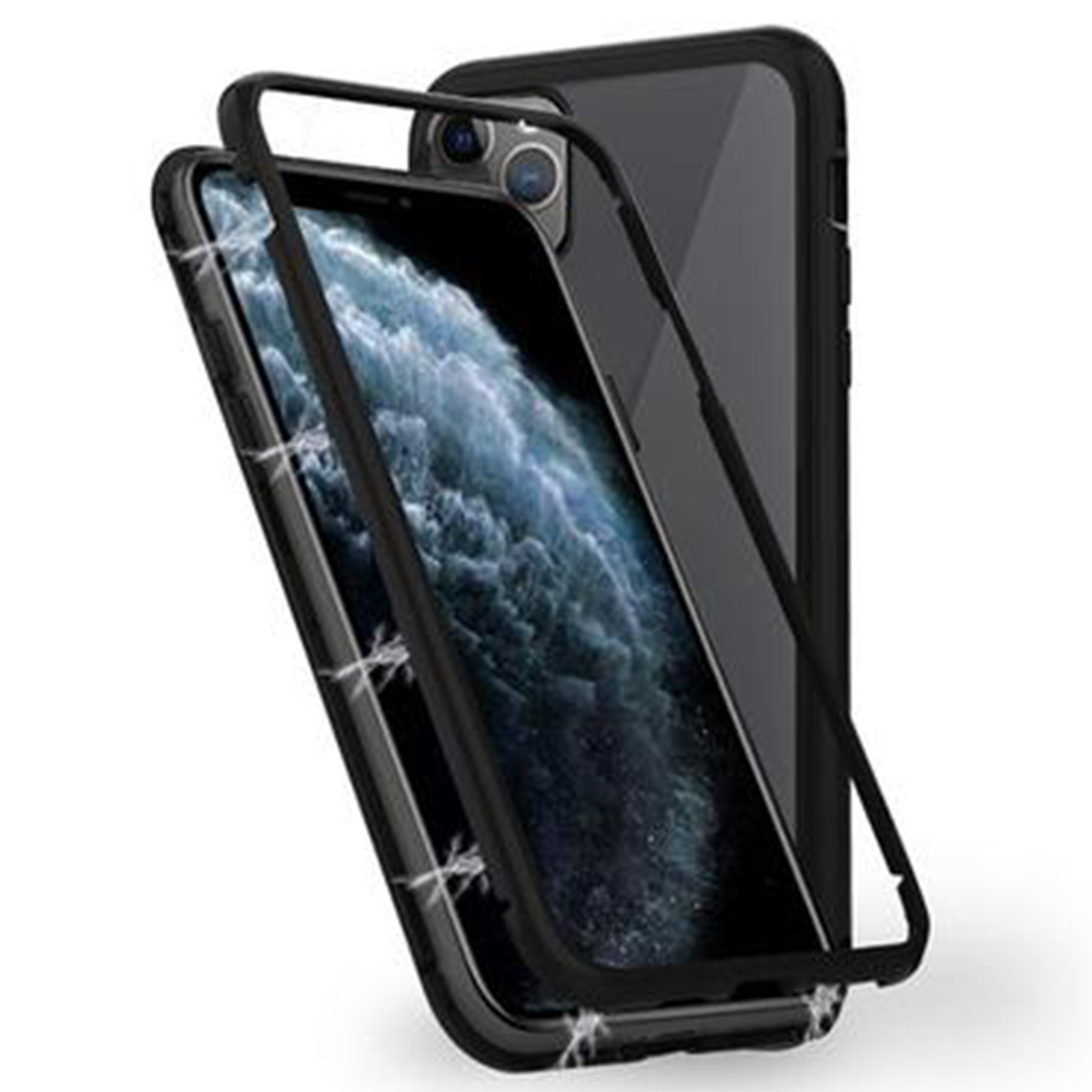 Apple Iphone 12 12 Pro Carcasa Magnetica Reforzada