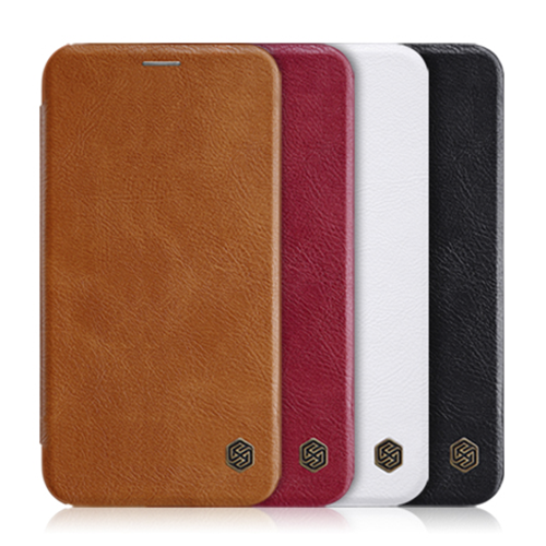 Iphone Xr Qin Flip Cover Cuero Nillkin (Disponible solo color Blanco)
