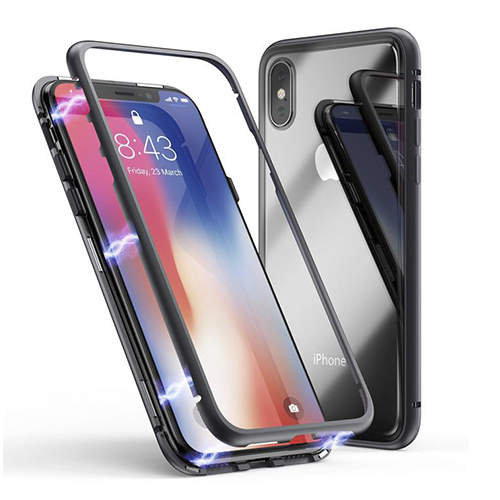 Apple Iphone Xs Max Carcasa magnetica Reforzada