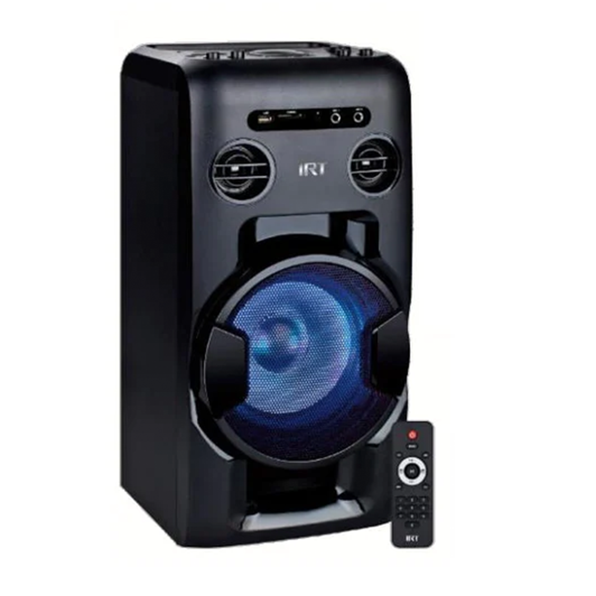 Parlante Bluetooth Karaoke Irt Tauros 8 Recargable Negro