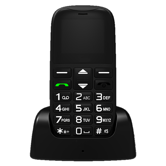 Celular Senior Adulto Mayor Irt 3G Base Negro
