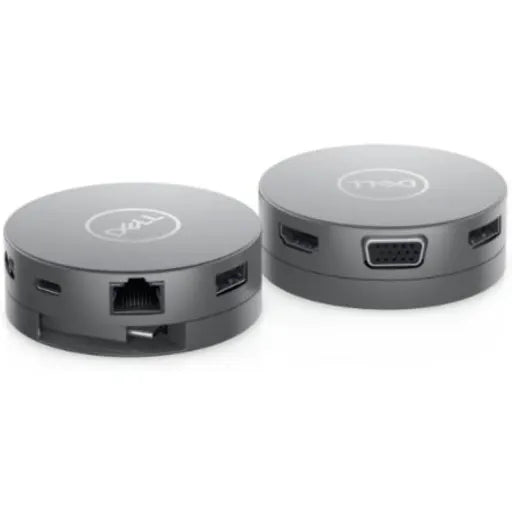 Adaptador Dock Hub Dell Da310 Usb C Hdmi Vga Dp Usb-C/A Gris – imagen 4