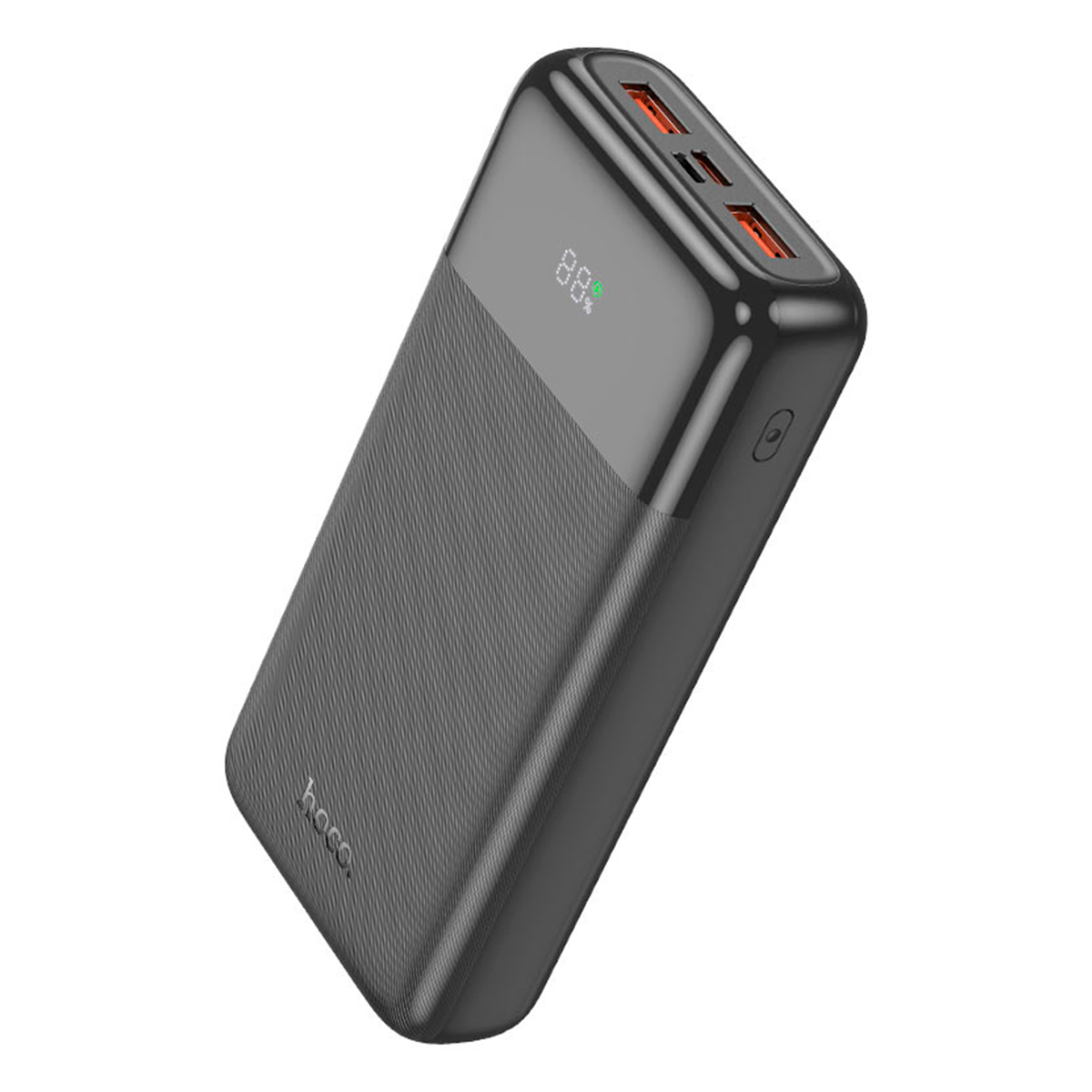 Batería Externa Hoco J121A 20.000 mAh Carga Rápida 22.5W PD 20W Negra
