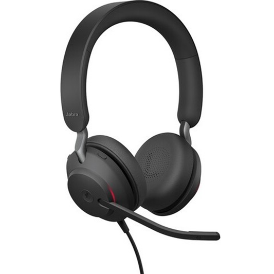 Audifono Con Microfono Jabra Evolve2 40 MS Teams Usb Negro