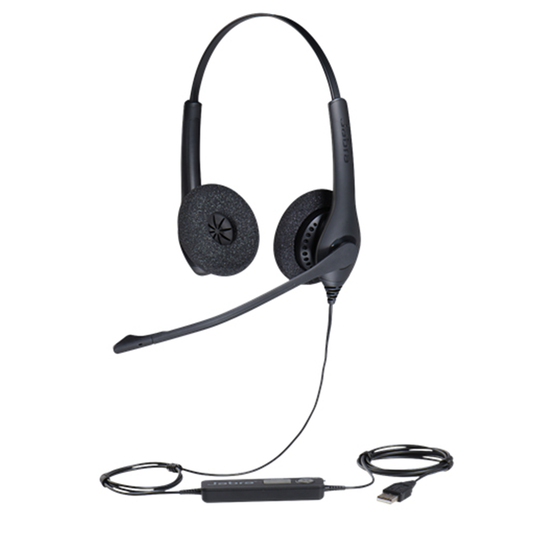 Audifono Con Microfono Jabra Biz 1500 Usb Negro