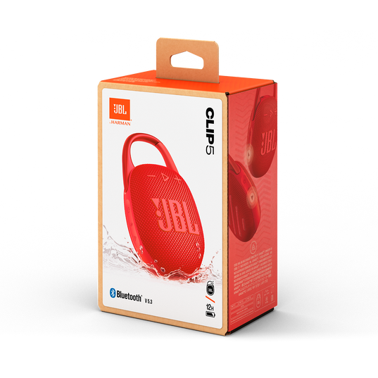 Parlante Bluetooth Jbl Clip 5 Rojo – imagen 2