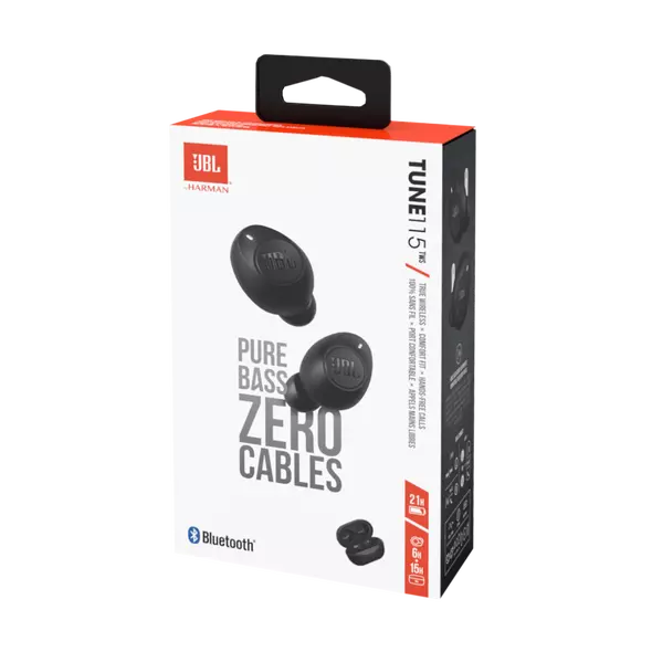 Audifonos Inalámbricos Bluetooth Jbl Tune 115tws Negro – imagen 2