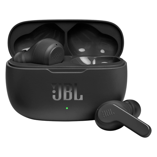 Audífonos Bluetooth Jbl Wave 200 Tws Negro