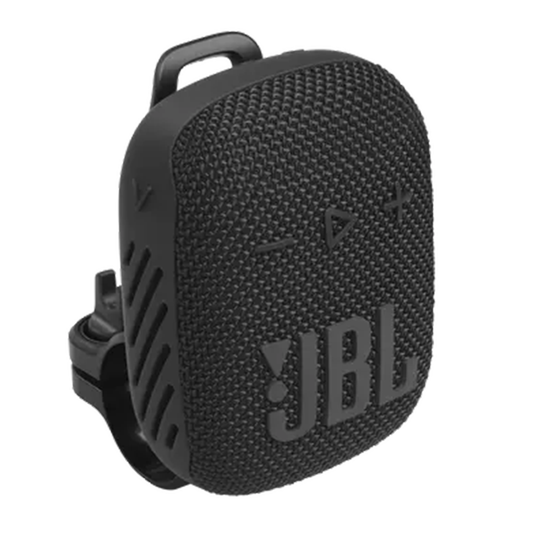 Parlante Bluetooth Para Bicicletas Jbl Wind 3s Negro