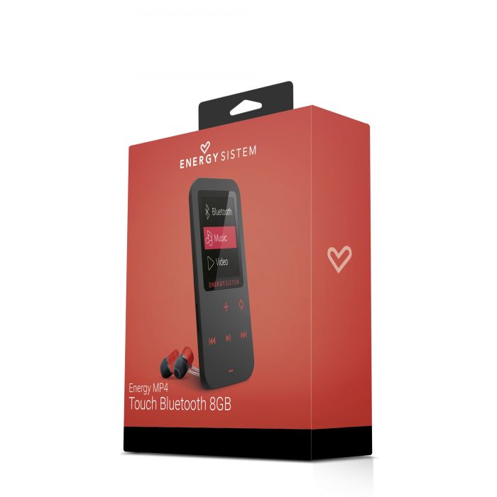 Energy MP4 Touch 8 Gb Bluetooth Radio FM Rojo – imagen 4
