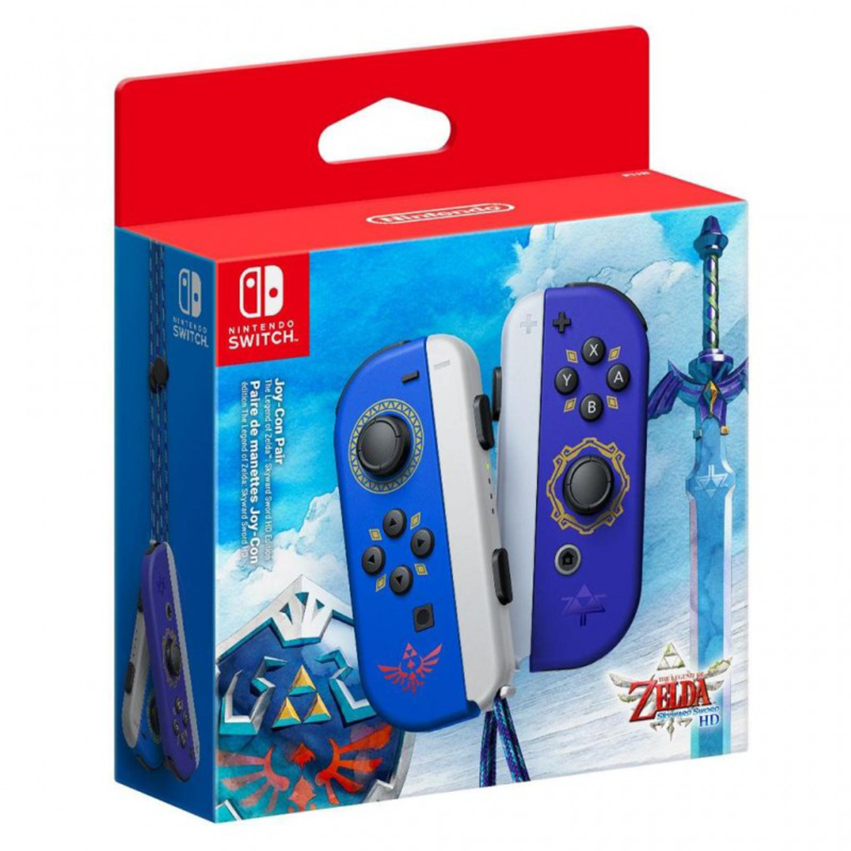 Control Joystick Switch Joy-con The Legend Of Zelda Azul