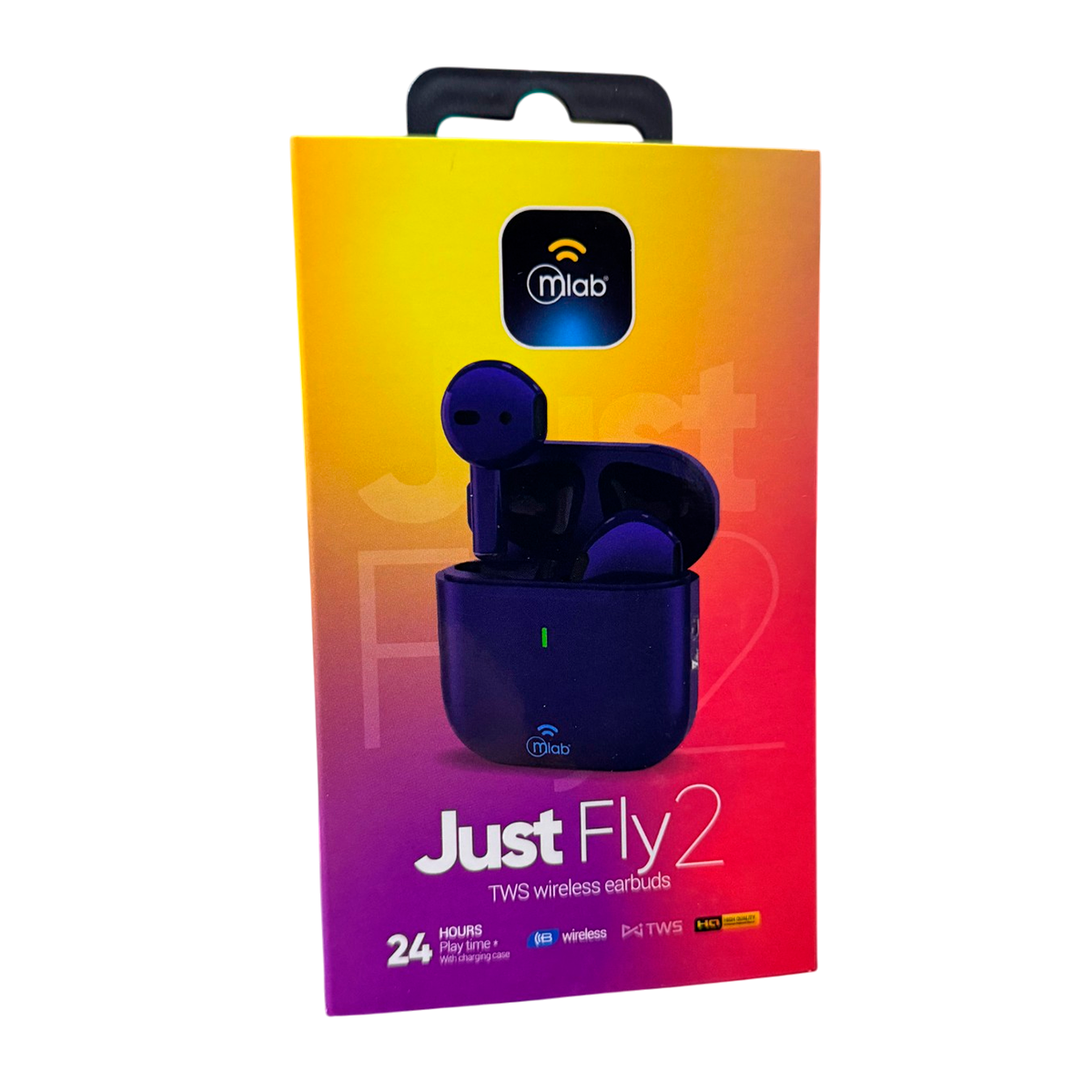 Audifonos In Ear Bluetooth Mlab Tws Just Fly 2 Mod9775 Azul