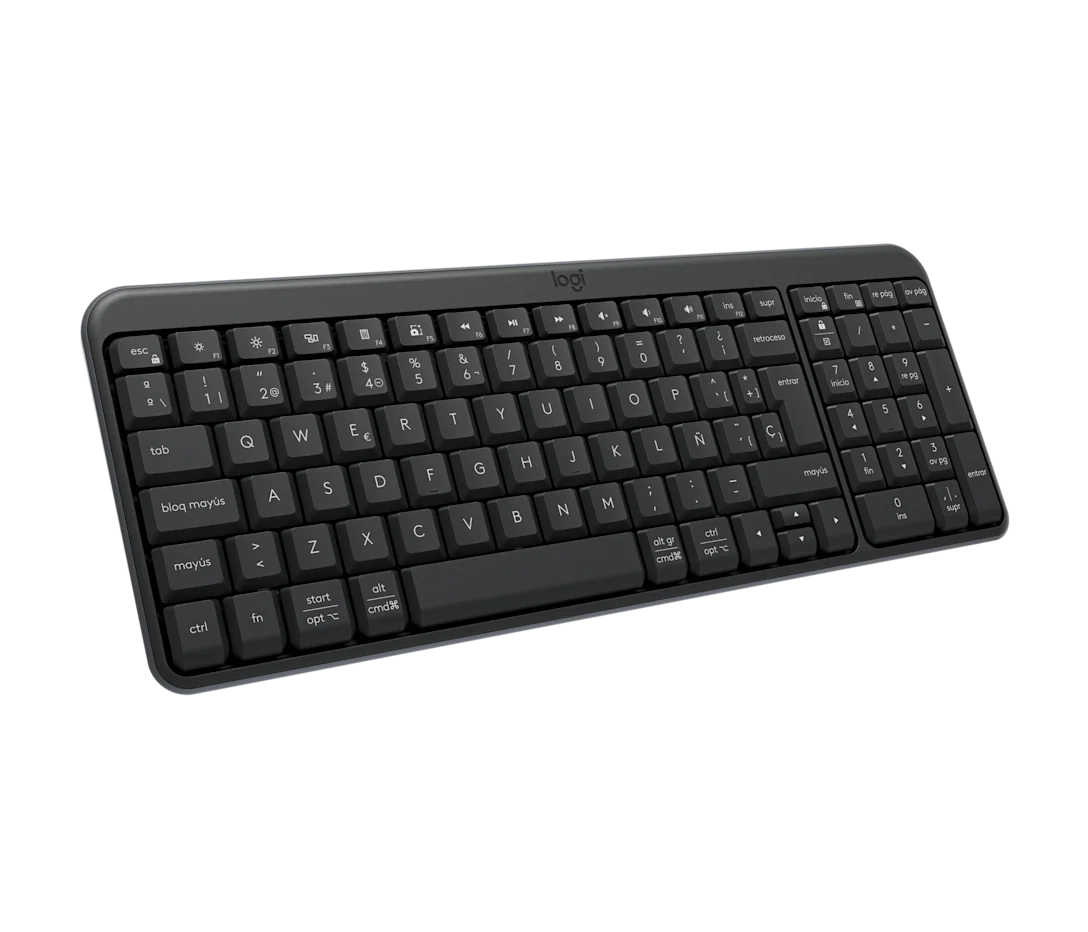 Teclado Logitech Bluetooth Compact K250 Color Negro – imagen 2