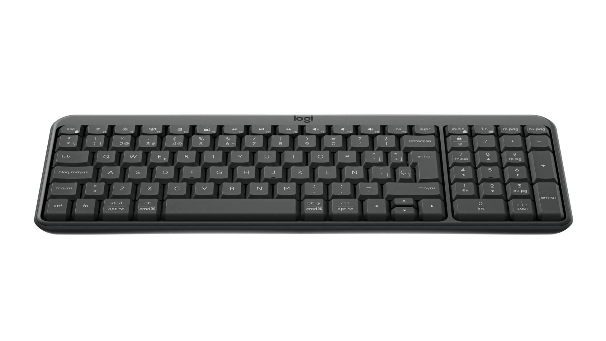 Teclado Logitech Bluetooth Compact K250 Color Negro – imagen 3