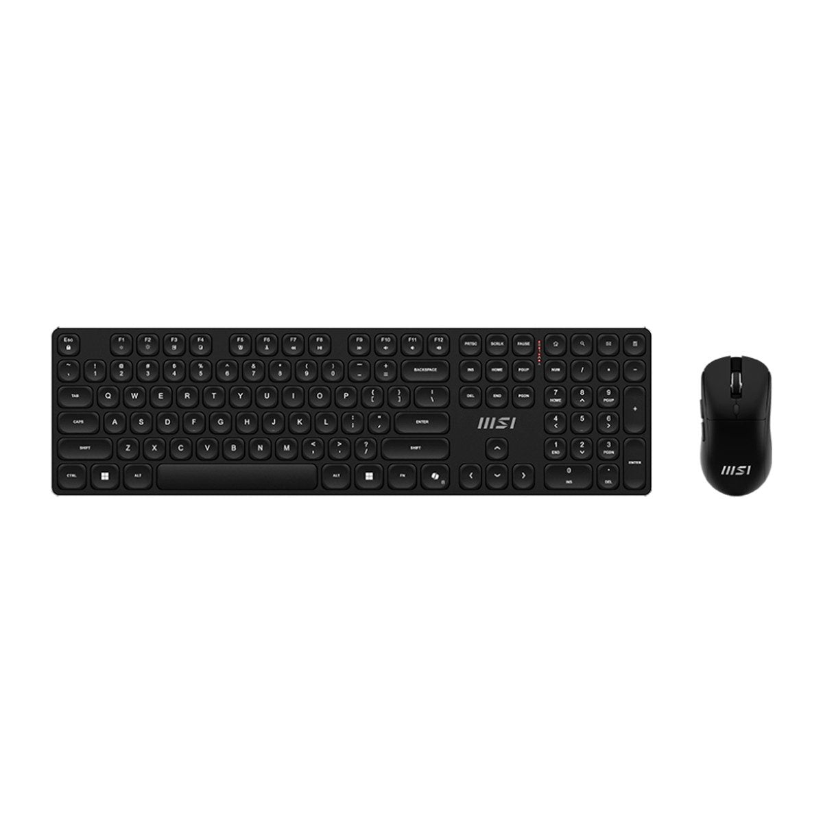 Kit Teclado + Mouse Inalambrico Msi Forge K210 Negro