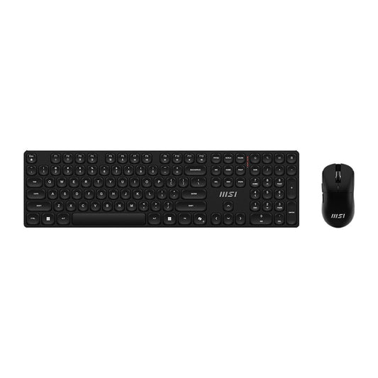 Kit Teclado + Mouse Inalambrico Msi Forge K210 Negro