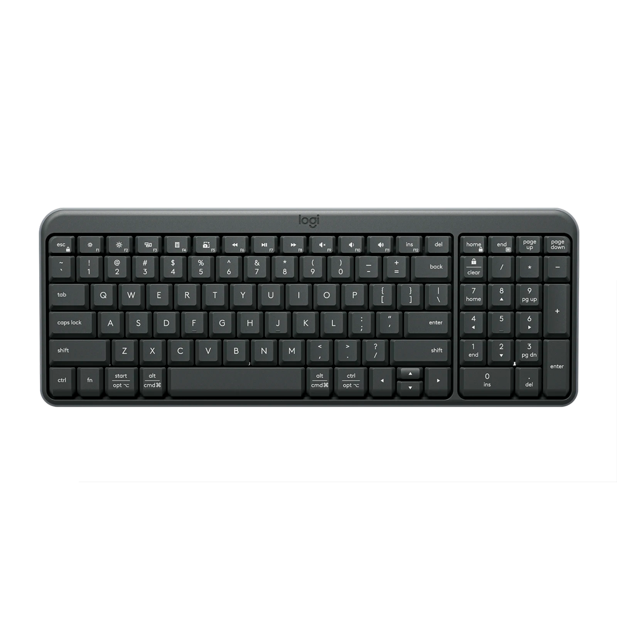 Teclado Logitech Bluetooth Compact K250 Color Negro