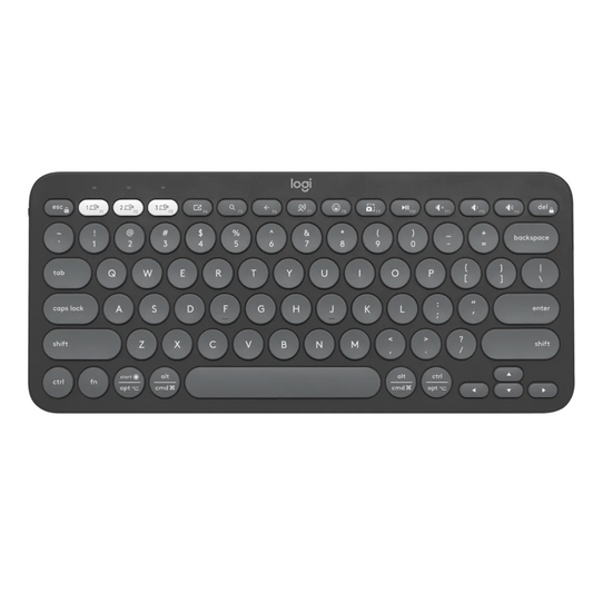 Teclado Bluetooth Logitech Pebble 2 K380s Negro
