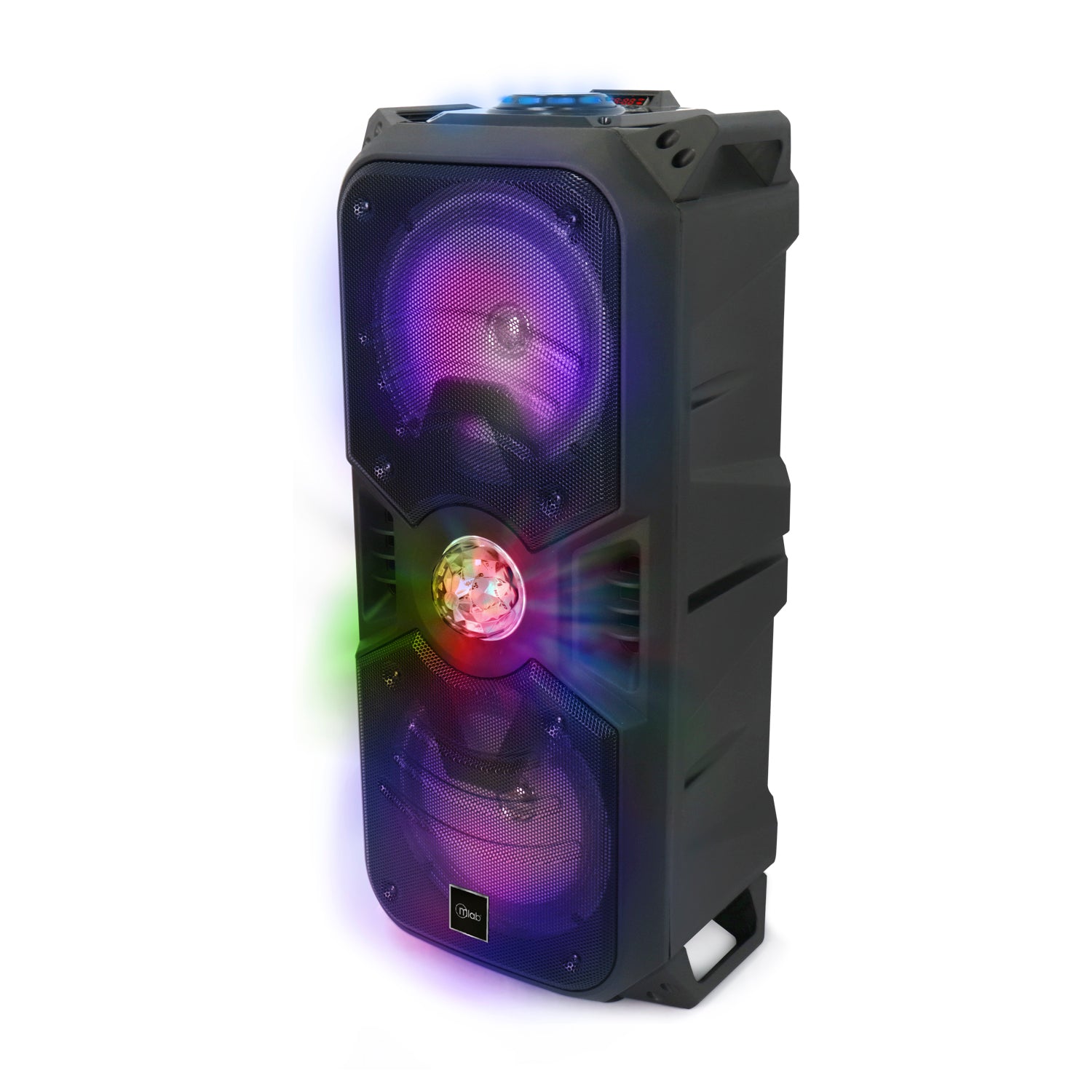 Parlante Bluetooth Microlab FunkyDisco + Microfono Mod 8251 Negro – imagen 2
