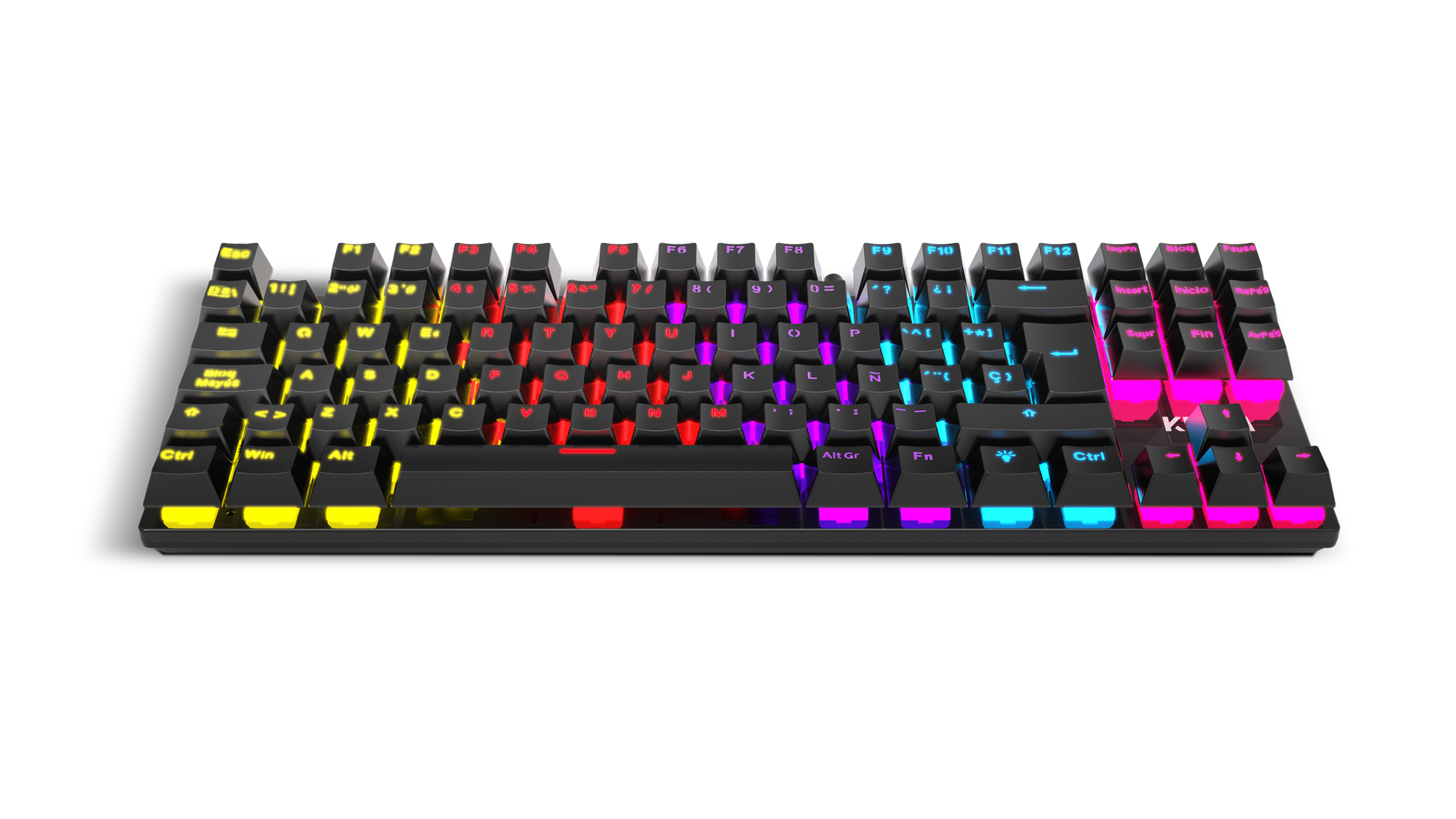 Teclado Gamer Mecánico Krom Kasic Tkl Rgb Negro – imagen 6