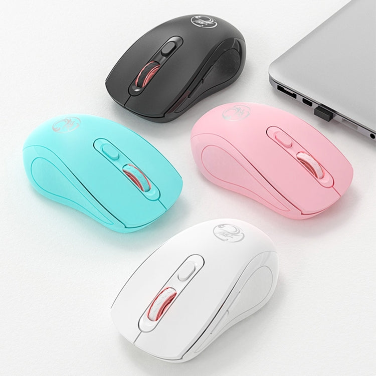 Mouse Inalambrico Imice W718 1600 Dpi Celeste – imagen 2