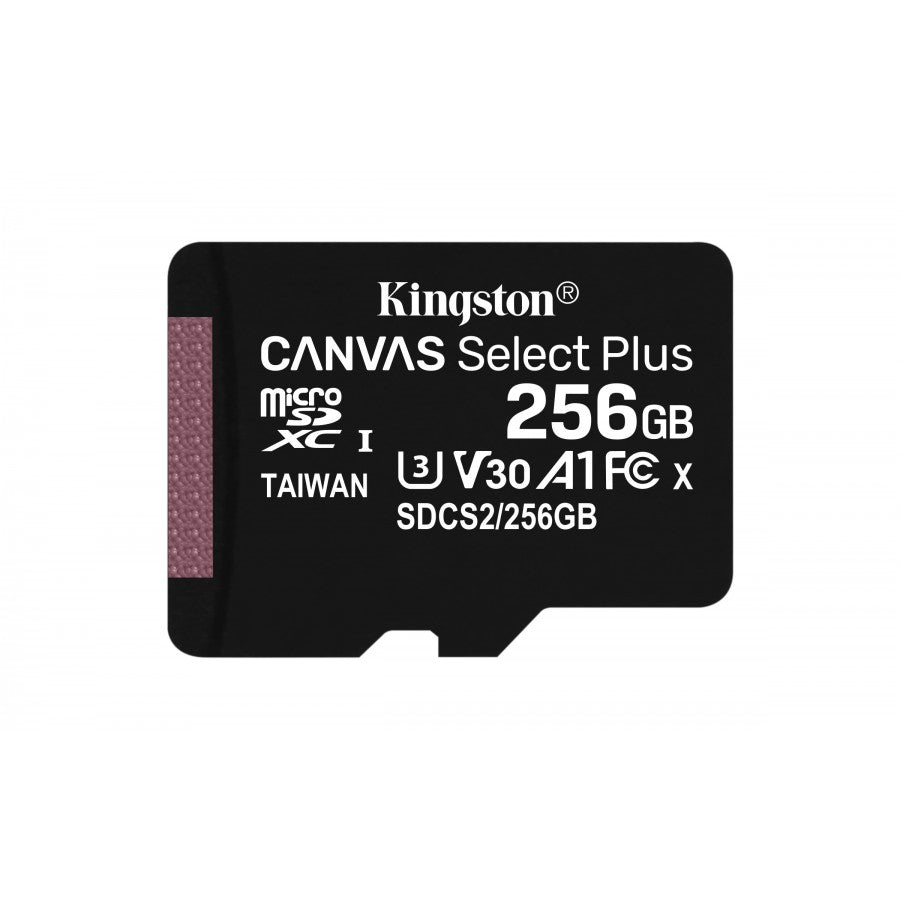Micro Sd 256 Gb Canvas Plus + Adaptador Kingston – imagen 3