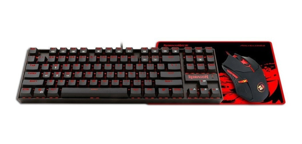 Kit Gamer Redragon K552 Teclado Mouse Mousepad Tmm – imagen 2