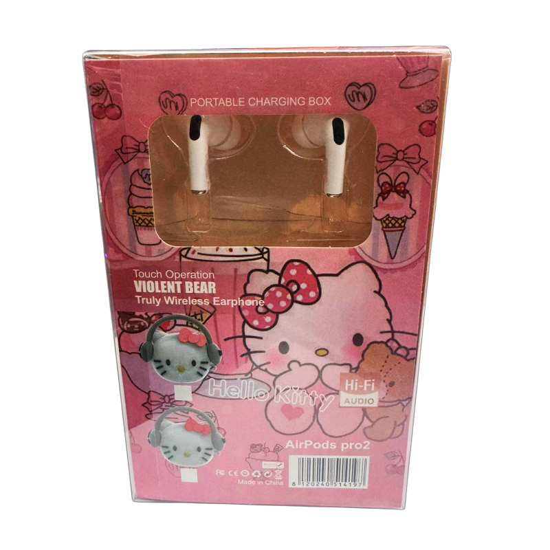 Audífonos Bluetooth In Ear Tws Earbuds Hifi hello Kitty – imagen 3