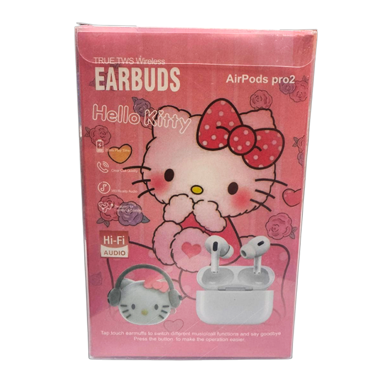 Audífonos Bluetooth In Ear Tws Earbuds Hifi hello Kitty – imagen 4