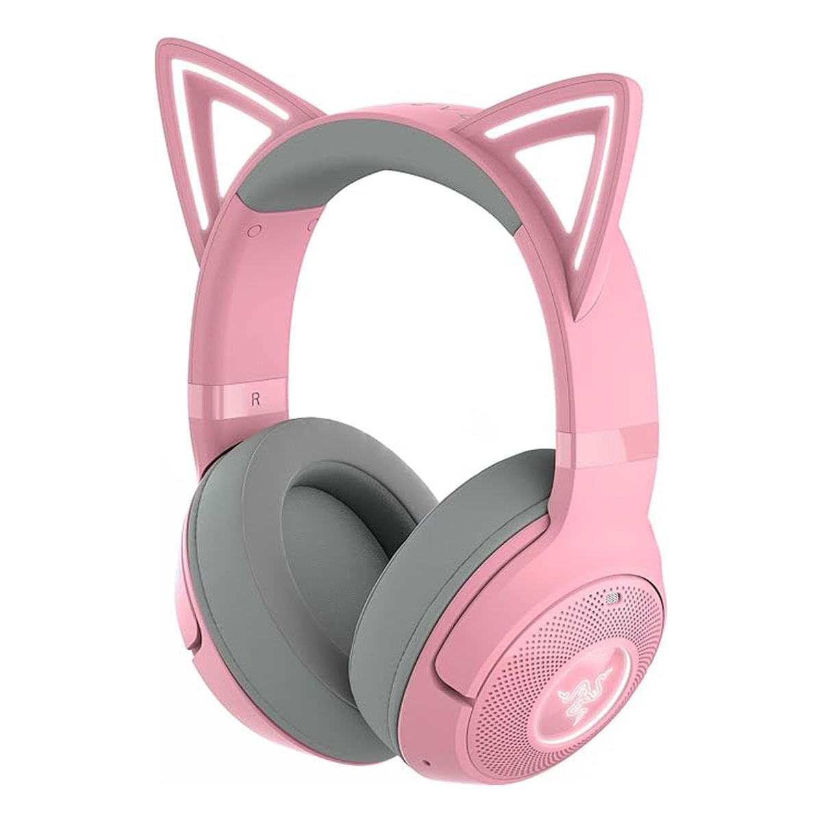 Audifono Gamer Razer Kraken Kitty V2 Bluetooth Quartz Rosado