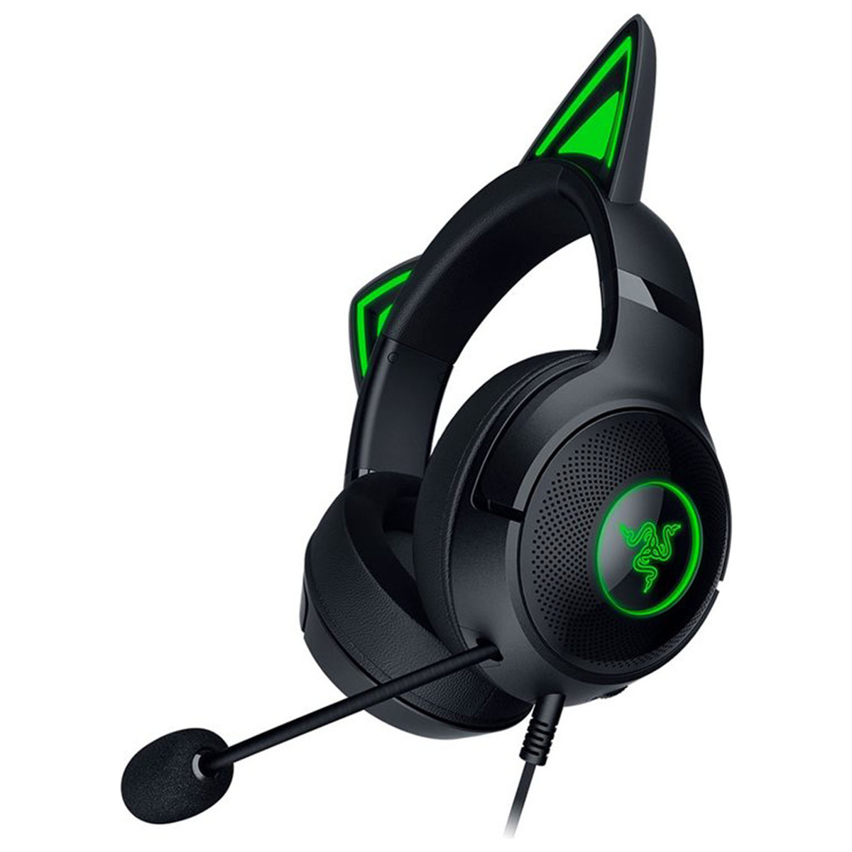 Audifono Gamer Razer Kraken Kitty V2 Usb Negro