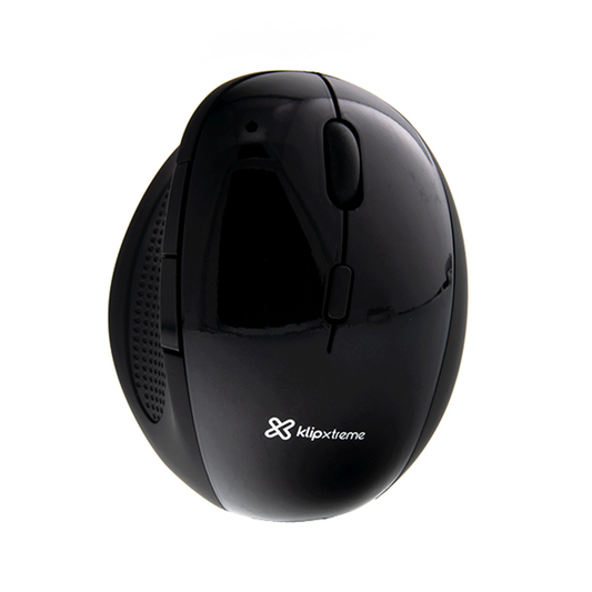 Mouse Inalámbrico Ergonomico Klipxtreme Orbix Negro
