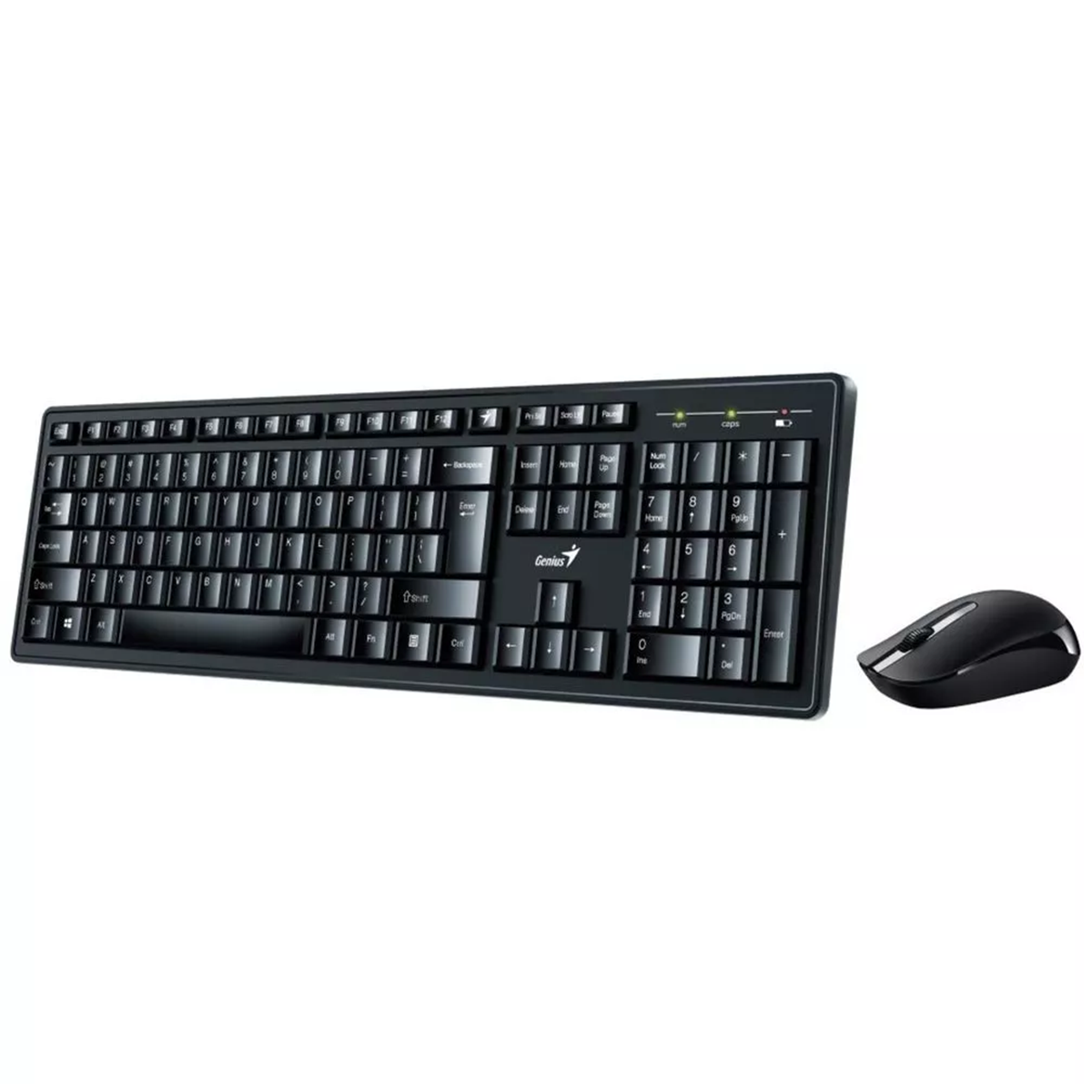 Kit Genius Teclado Y Mouse Wireless KM-8200 Negro