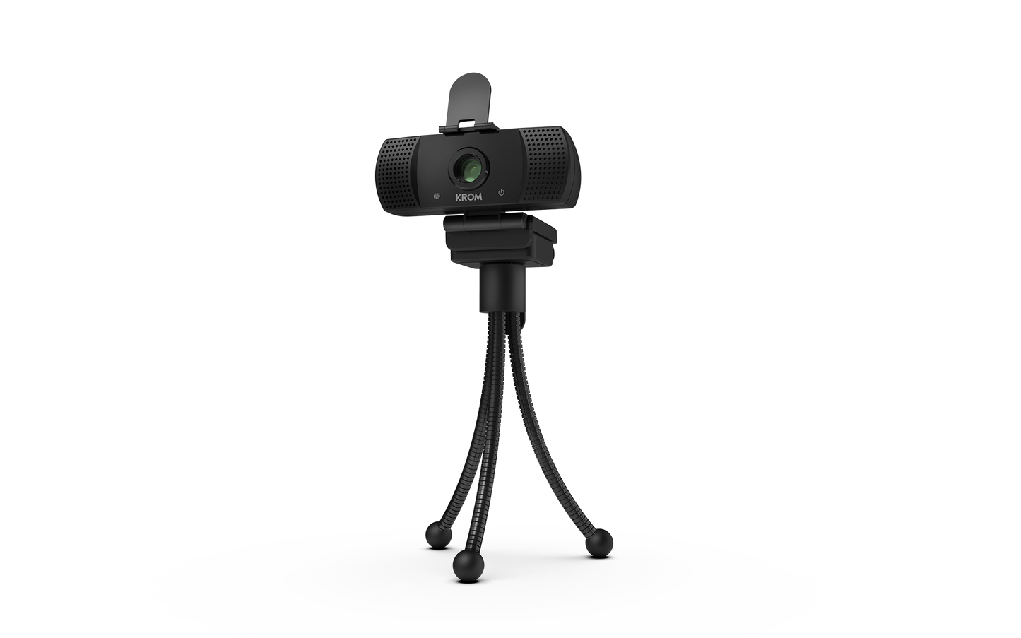Camara Web Webcam 1080P HD Krom Kam Negro – imagen 6