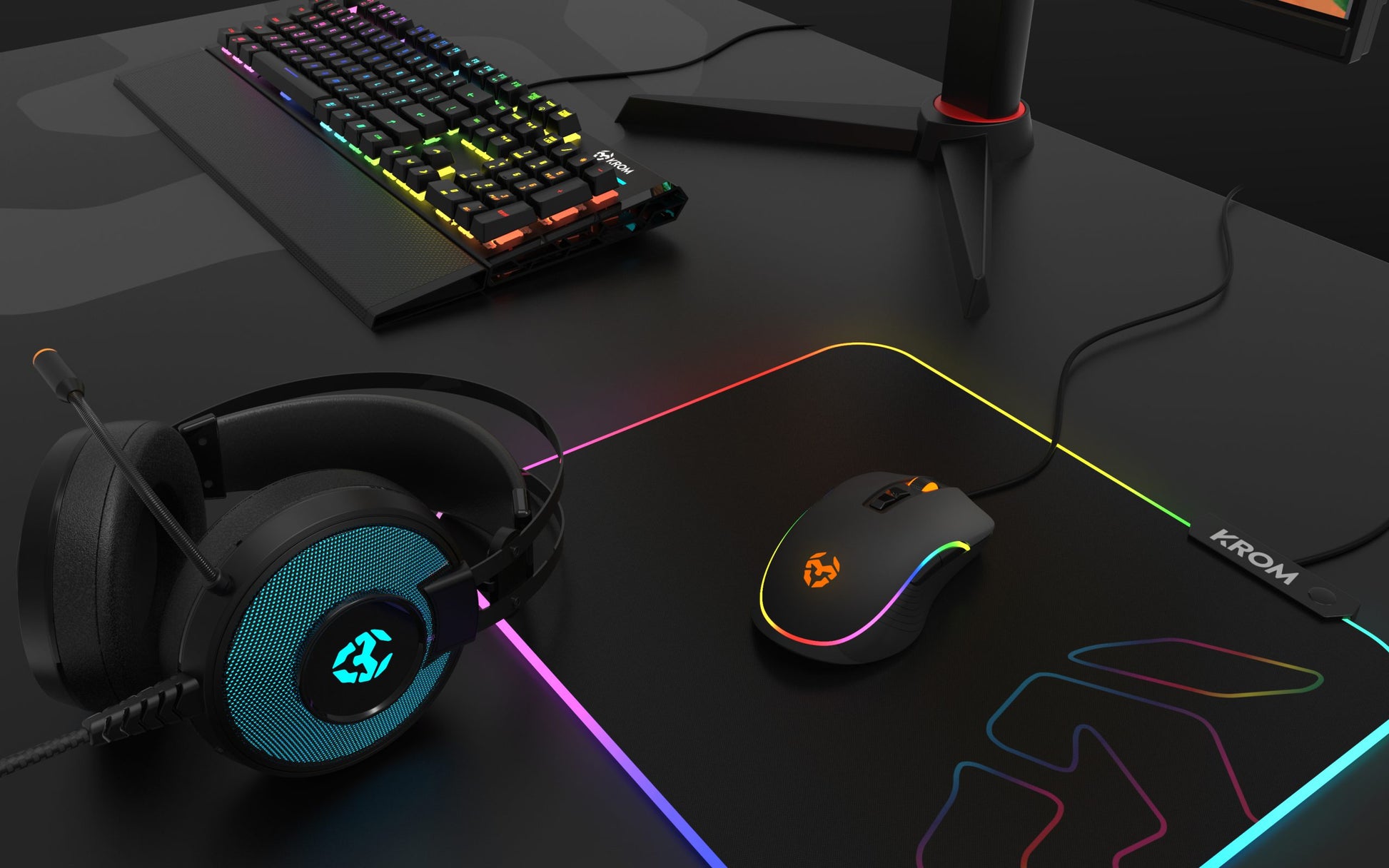 Mouse Gamer Krom Kane Professional 4000dpi Negro – imagen 5