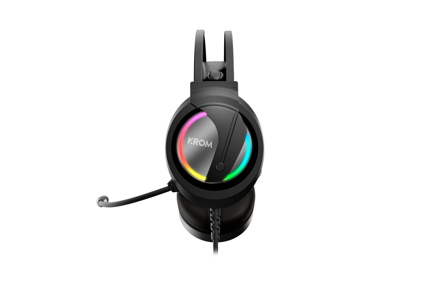 Audifonos Gamer Krom Kappa Pc Negro – imagen 2