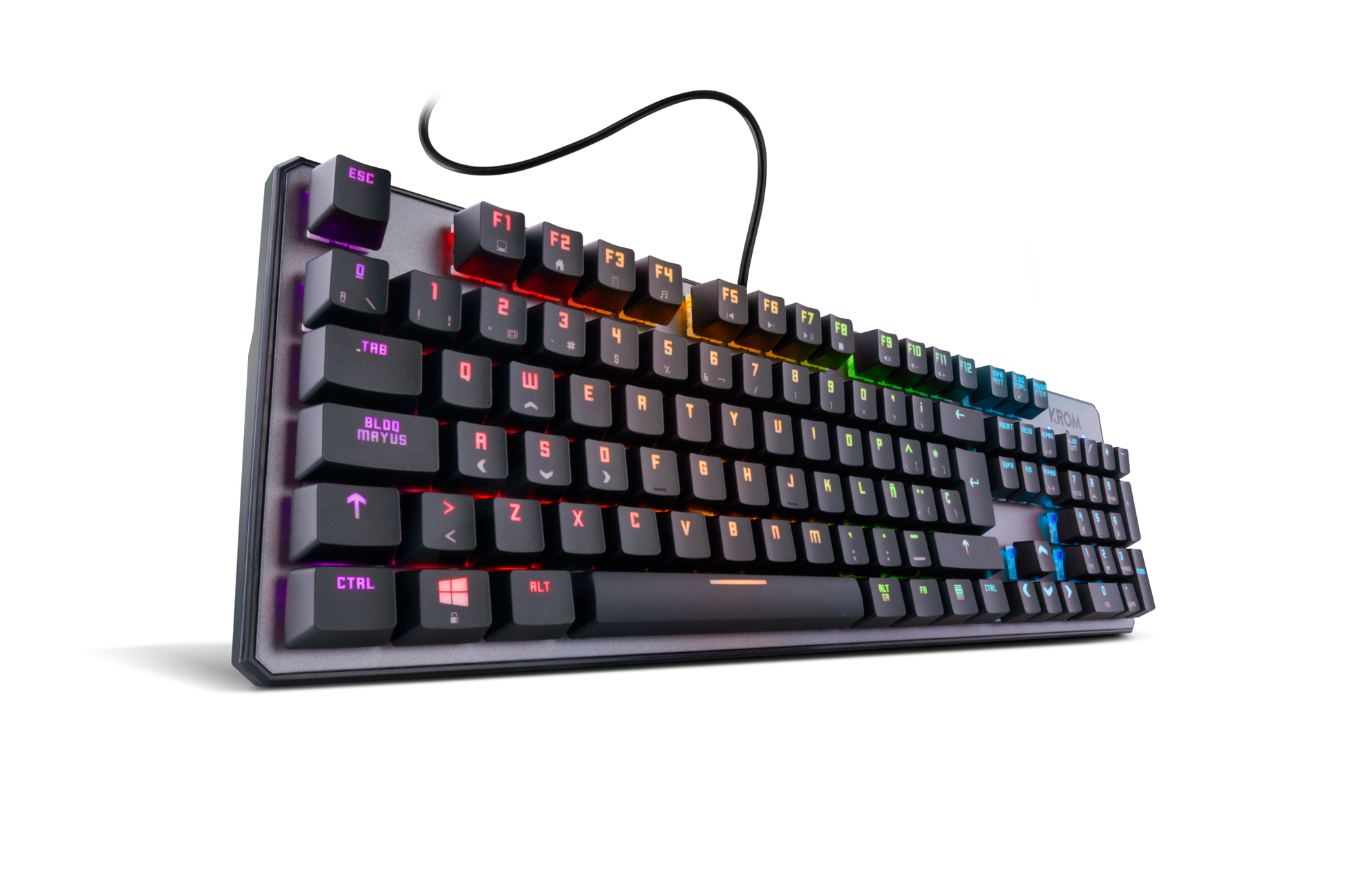 Teclado Gamer Mecánico Krom Kernel Rgb Negro – imagen 4